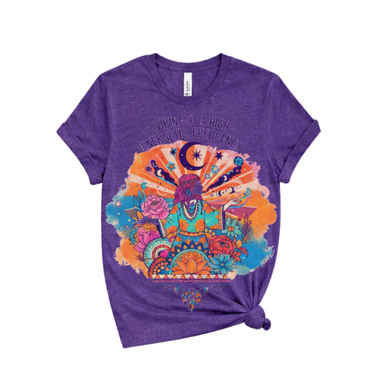 Vibing at a High Energetic Frequency Shirt | Spiritual Graphic Tee