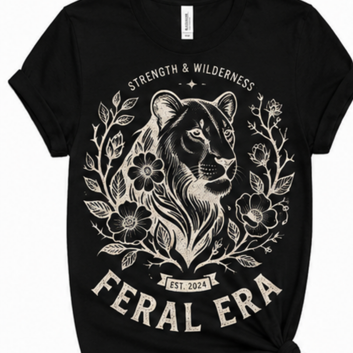 Feral Era Strength & Wilderness Graphic T-Shirt