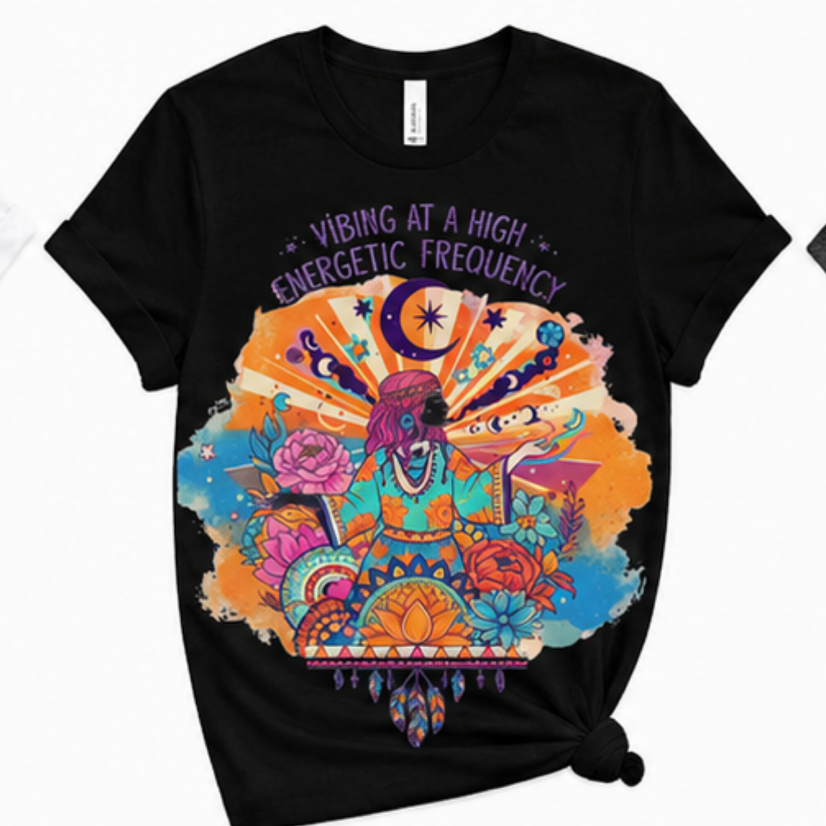 Vibing at a High Energetic Frequency Shirt | Spiritual Graphic Tee