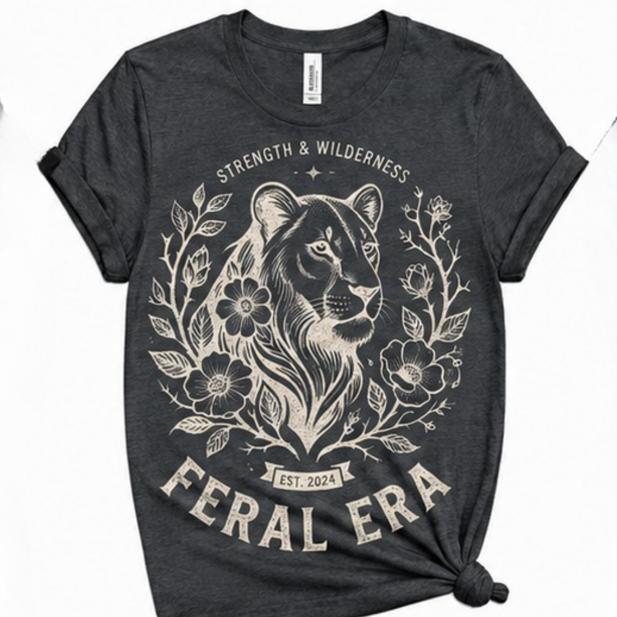 Feral Era Strength & Wilderness Graphic T-Shirt