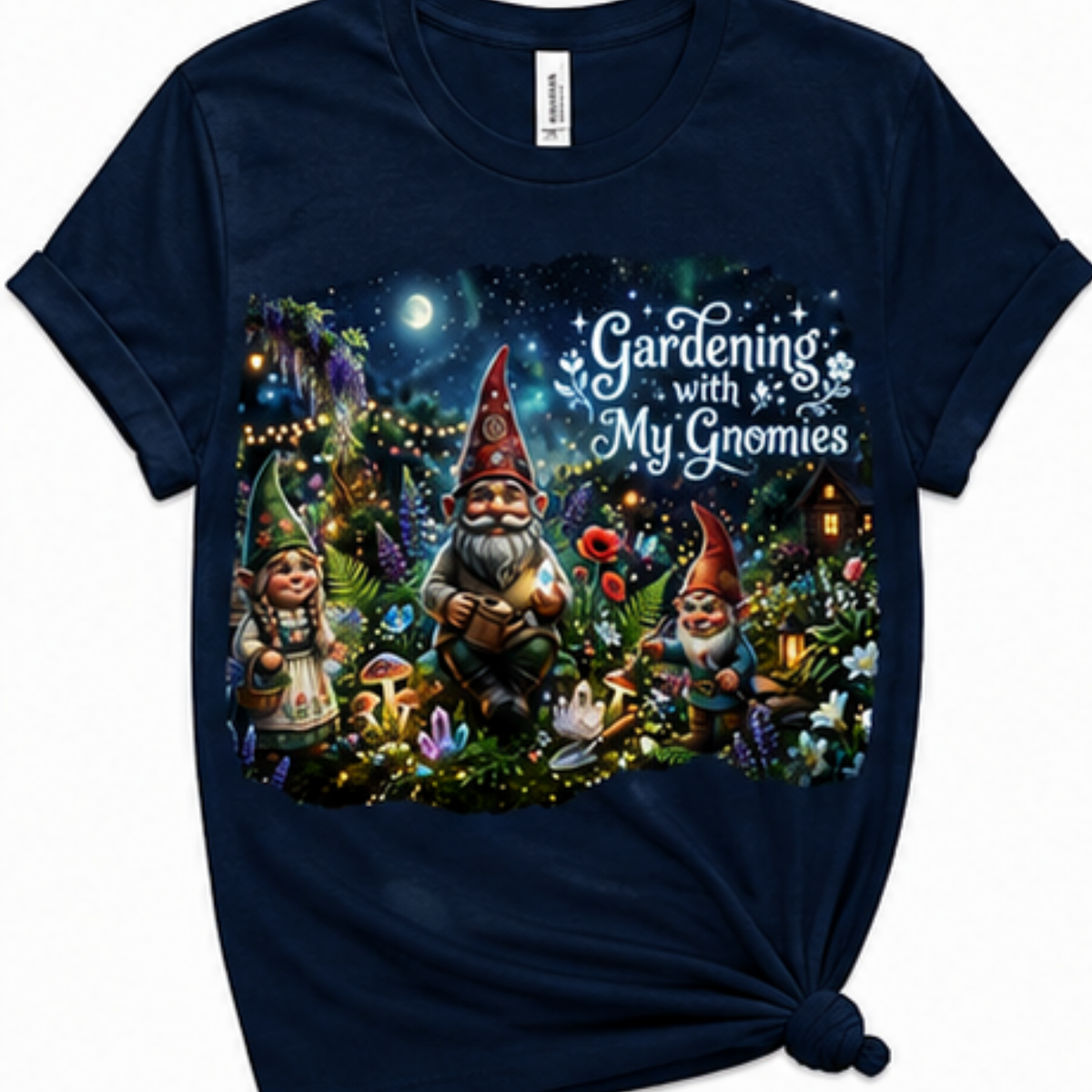Gardening With My Gnomies Shirt | Funny Garden Gnome T-Shirt