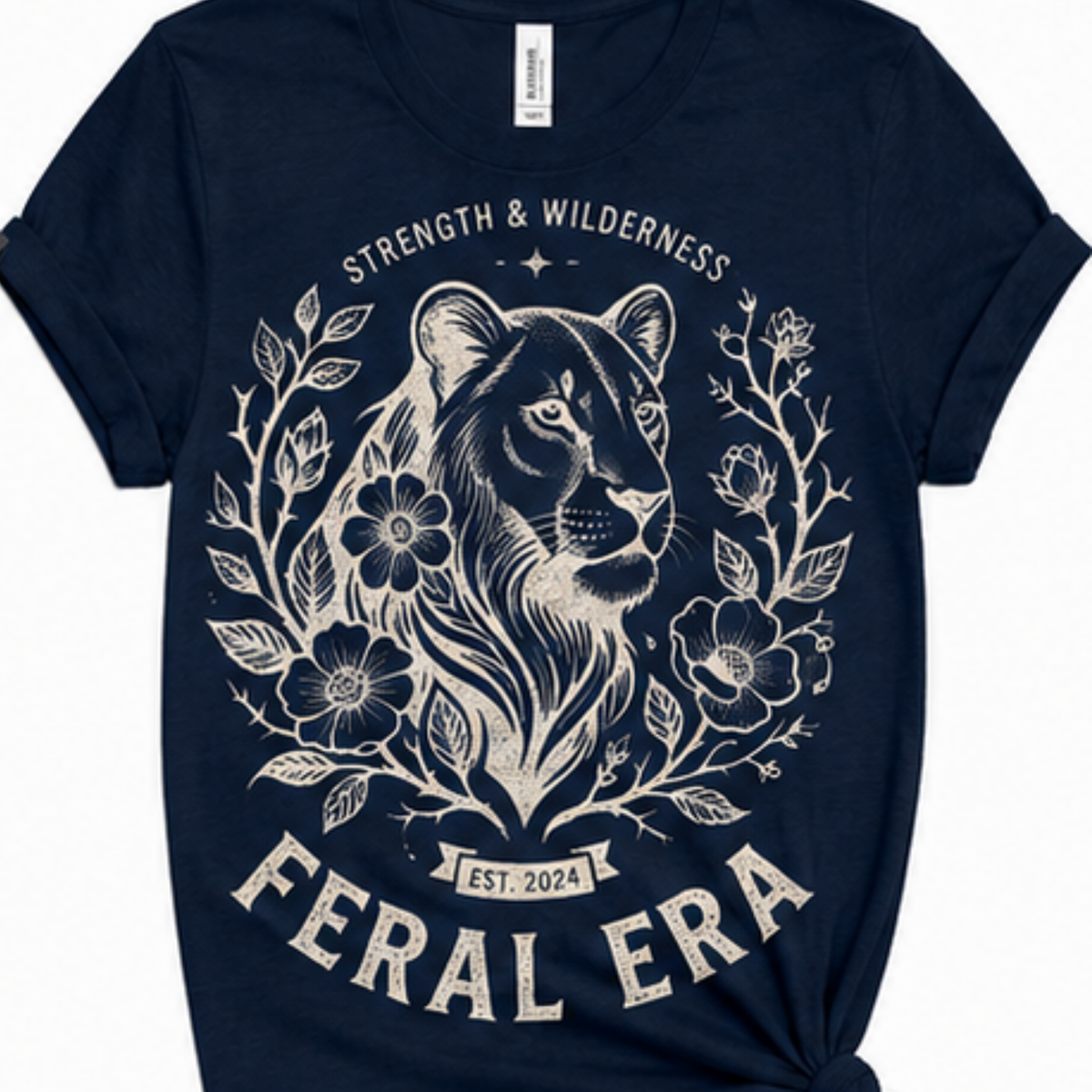 Feral Era Strength & Wilderness Graphic T-Shirt