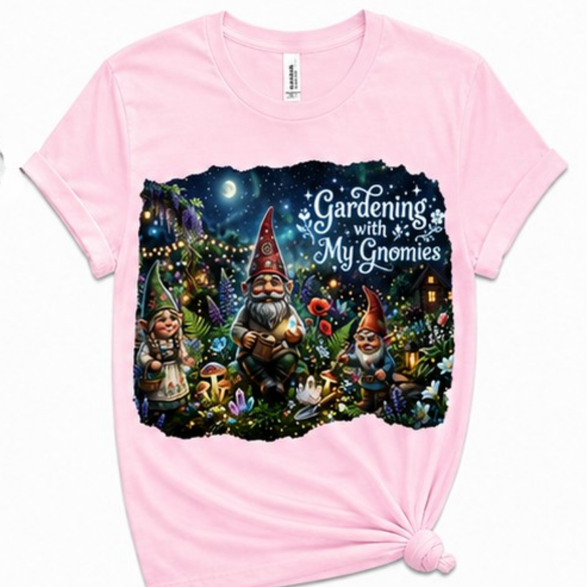 Gardening With My Gnomies Shirt | Funny Garden Gnome T-Shirt