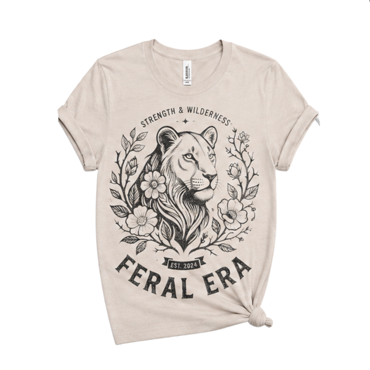 Feral Era Strength & Wilderness Graphic T-Shirt