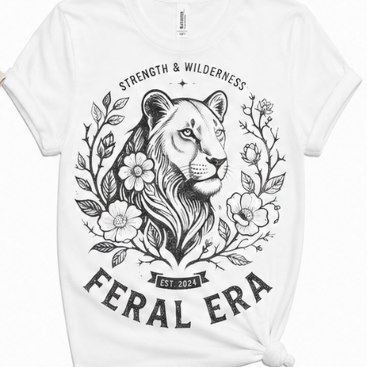 Feral Era Strength & Wilderness Graphic T-Shirt